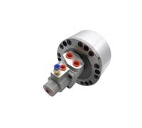 Cilindro giratorio de inyección de gas Cilindro hidráulico sólido medio de inyección de agua Cilindro de orificio pasante RL-A75/100/125(RL-150N water injection type)