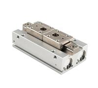Cilindro neumático de perfil bajo, cilindro de fuerza de agarre paralelo de aire MHF2 8D MHF2 10D MHF2 12D MHF2 16D MHF2 20D, pinza neumática