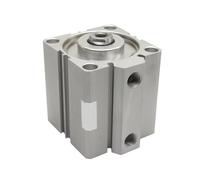 Cilindro neumático fino SDA - Diámetro de 32 mm, de 15 mm, presión máxima 1,0 MPa - Cilindro hidráulico de aire for aplicaciones de alto empuje(25mmx15mm)