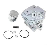 Cilindro para kit de pistón, repuesto completo de reconstrucción de motor para motosierra MS241 MS241C, piezas de herramientas eléctricas de jardín de metal duradero