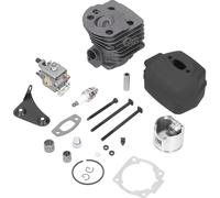 Cilindro, pistón, carburador, bujía y juego de juntas de repuesto para motosierras Husqvarna 55 y 51