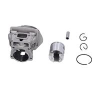 Cilindro Pistón Kit 43mm para Husqvarna 550XP | Aleación de aluminio con alto contenido de silicio, Diseño liviano, Construcción duradera, Resistencia al calor mejorada