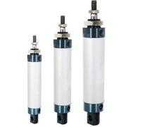Cilindros neumáticos de aire doble compresión, minidiámetro 16/20/25/32 mm, carrera 40, palanca simple 25/50/75/100/200, 1 unidad(200mm Stroke,Bore 25mm)