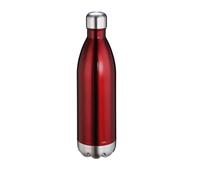 Cilio ELEGANTE Botella Térmica Metálica Roja 1 L