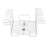 CIMAXIC Parrilla de Acero Inoxidable para Muslos de Pollo Cocción Uniforme y Diseño Portátil Adecuado para Barbacoa Exterior E Interior