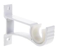 CIMAXIC Soportes y de Cortina de Aleación de para Barras Soporte 4piezas Central Resistente Fácil de Instalar para Salón, Cocina y Baño