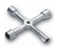Cimco 112882 - Llave Cruz Semi-Circular 90x90mm