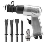 Cincel neumático industrial de mango recto, herramienta de martillo neumático, cuerpo de aleación de aluminio de alta resistencia con carrera de 150 mm para cincelado de hormigón,