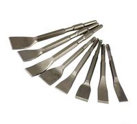 Cincel para sds Plus para acero Carbono 14x180mm Punteado Cincel | Punta endurecida, para acero 45#, para vástago cuadrado, para ideal mampostería, 180mm longitud(14x180x20)