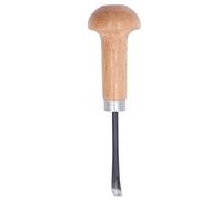 Cincel para Tallar Madera, Gubia Recta, Cuchillo de Corte, Herramienta, Cincel Grabado, Mango de Haya, Hoja de Acero, Mango de Hongo, Accesorios de Manualidades para Principiantes, Aficionados, Carpin