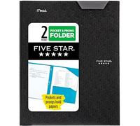 Cinco Star Advance 4 Carpeta, color negro 1 Pack