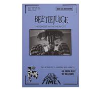 Cinereplicas beetlejuice - cuaderno show time 120p con licencia oficia
