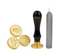 Cinereplicas Game of Thrones - Sellos de cera, kit de 3 sellos Stark, Targaryen y Lannister - Licencia Oficial