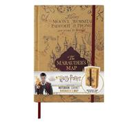 Cinereplicas Harry Potter Notebook A5 Marauder´s Map Dorado Niños