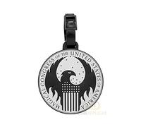 Cinereplicas Harry Potter - Etiqueta Del Equipaje Del Viaje - ID Tag MACUSA (Animales Fantásticos)