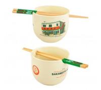 Cinereplicas sakamoto days ? cuenco para ramen & varillas del asesin