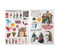 Cinereplicas Stranger Things - Pegatinas de la temporada 1 - (juego de 32) - Licencia oficial