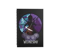 Cinereplicas wednesday - cuaderno merlina addams con violonchelo 14.5