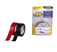 Cinta Adhesiva Aislante Negra Hpx 19mm X 10m