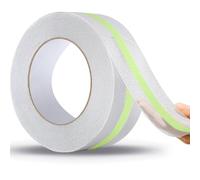Cinta adhesiva antideslizante Glow,Fluoreszierendes Antirutsch Klebeband Bright im Dunkeln,Leuchtstreifen Selbstklebend,Wasserfest Nachtleuchtendes Klebeband,Warnband Fluoreszierendes für