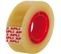 Cinta Adhesiva APLI 19 mm. x 33 m. Transparente