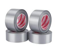 Cinta adhesiva de color de grado industrial resistente y resistente, cinta adhesiva impermeable de 30/40/50 mm a granel para uso doméstico, bricolaje, proyectos y reparaciones Black duct tape