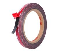 Cinta adhesiva de doble cara, adhesivo extrafuerte, utiliza material original 3M VHB 5952, 10 mm x 3 m, 1,1 mm de grosor, resistente al agua y a altas temperaturas para coche, decoración del hogar