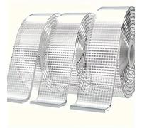 Cinta Adhesiva de Doble Cara Nano Resistente, Transparente, Impermeable, Removible, Fuerte y Adhesiva para Hogar y Oficina 20mm x 5m-1 Roll