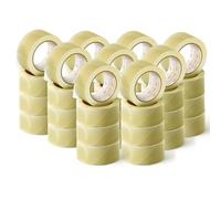 Cinta Adhesiva de Embalar Transparente para Embalaje de Cajas de Cartón de Envíos y Mudanzas. Precinto para Empaquetados Seguros y Resistentes - Ofituria 48 Rollos