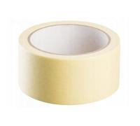 Cinta adhesiva de papel amarilla Scley de 19 mm x 33 m