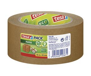 Cinta adhesiva de papel tesa, tesapack® Paper ecoLogo®