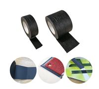 Cinta adhesiva de pintura negra de varias superficies, cinta de fácil extracción, manualidades de pared de seguridad, arte, construcción, renovación del hogar, 50m/1 rollo 25mmX50m