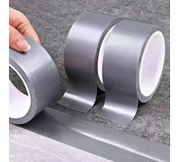 Cinta adhesiva de tela súper adhesiva de 10M para alfombras, suelos, cinta adhesiva impermeable para reparación de tuberías gris