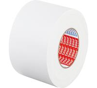 Cinta adhesiva de tela tesa 4651 Premium, 38 mm x 50 m, color blanco