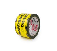 Cinta adhesiva distancia seguridad 72 mm x 66 m
