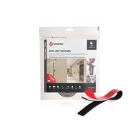 Cinta adhesiva doble cara velcro alfa-lok negro 25 mm x 1 m