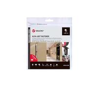 Cinta adhesiva doble cara velcro alfa-lok negro 25 mm x 1 m