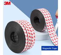 Cinta adhesiva fuerte magnética de 3M, espesor de 1mm y 1,5mm, material didáctico, adhesivo magnético suave especial para manualidades, oficina y hogar Wideth 20mm