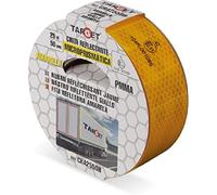 CINTA ADHESIVA REFLECTANTE AMARILLA 25m x 50mm
