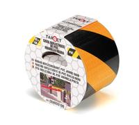 CINTA ADHESIVA REFLECTANTE AMARILLA / NEGRA 33m x 100mm