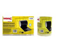Cinta adhesiva reparadora impermeable negra pvc 100-152mm