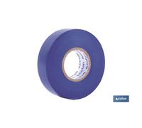 Cinta aislante 180 micras azul 19mmx20 metros caja 10 unid.