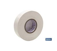 Cinta aislante 180 micras blanca 19mmx20 metros caja 10 unid.