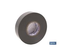 Cinta aislante 180 micras gris 19mmx20 metros venta unitaria