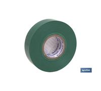 Cinta aislante 180 micras verde 19mmx20 metros venta unitaria