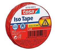 Cinta aislante Iso Tape (Rojo, 10 m x 15 mm)