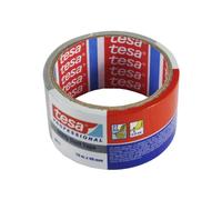 Cinta americana 48mm 10mt plata rollo 10 m