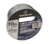 Cinta americana super tape 50mmx10m gris dh 04.440/10/g