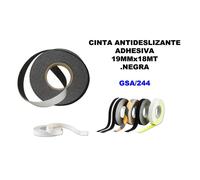 Geko - Cinta Antideslizante (19 x 18 m, Caja Cerrada), Color Negro