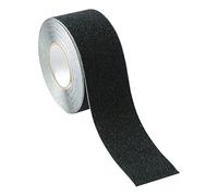Cinta Antideslizante Adhesiva de Seguridad 40 mmx5 m Negro - Brinox | Cinta adhesiva Antideslizante para Suelos, Escaleras y Zonas de paso - Adhesivo Altamente Resistente - Exterior e Interior